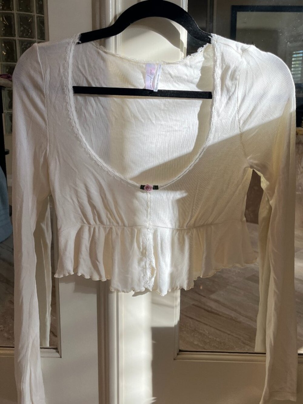 Urban Oufitters Out from Under Long Sleeve Babydoll Top